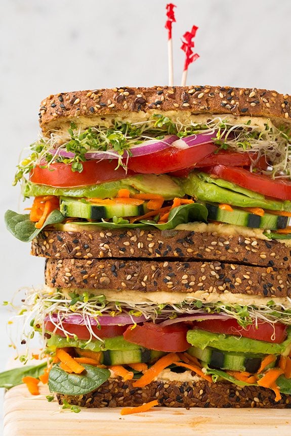 Healthy Veggie Hummus Sandwich: Customizable Recipes & Benefits