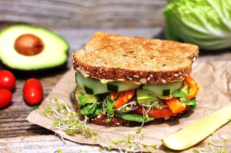 The Ultimate Veggie Hummus Sandwich: Quick, Healthy & Versatile Lunch